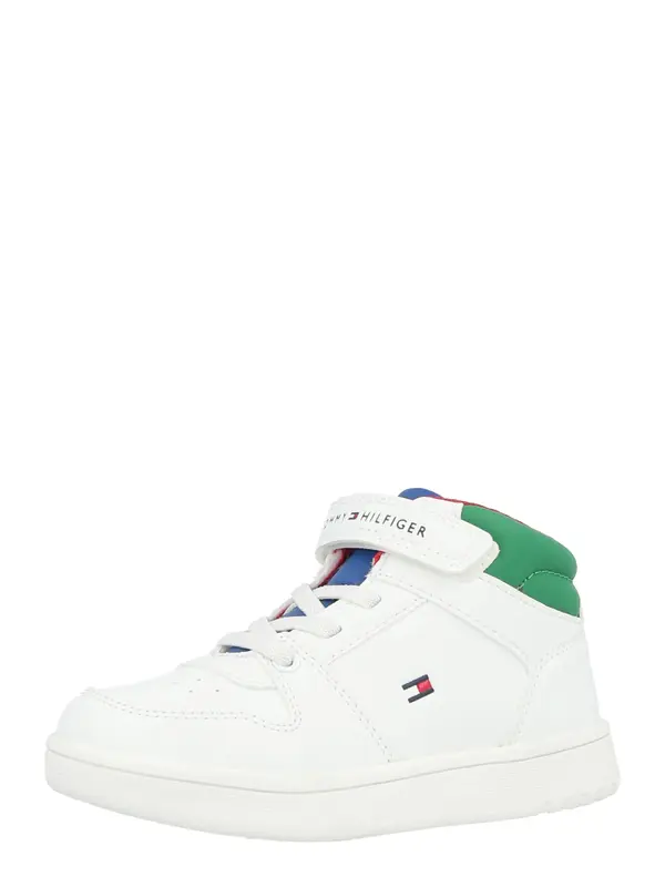 TOMMY HILFIGER TOMMY HILFIGER Superge 'SKYLER'  mornarska / jelka / bela