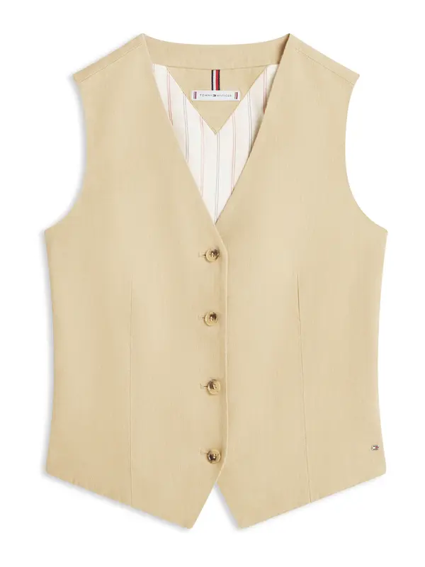 TOMMY HILFIGER TOMMY HILFIGER Telovnik 'ESS'  bež