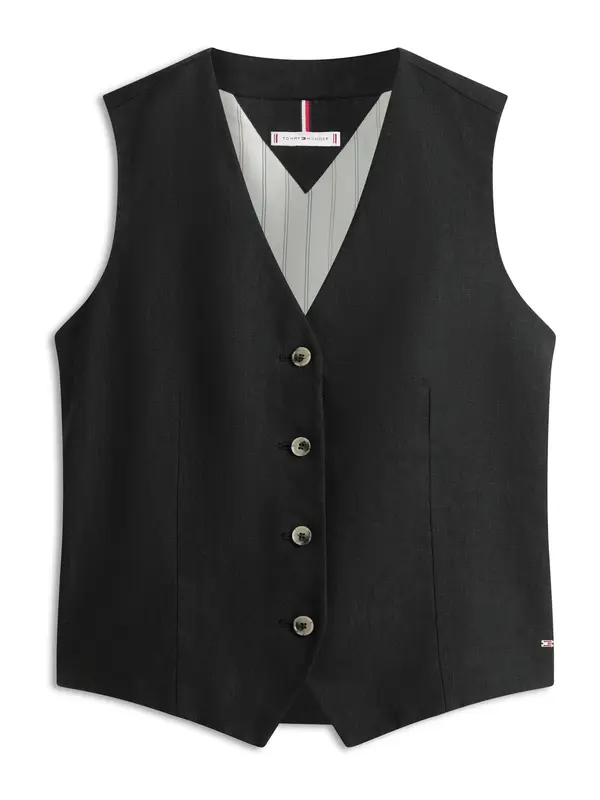 TOMMY HILFIGER TOMMY HILFIGER Telovnik 'ESS'  črna