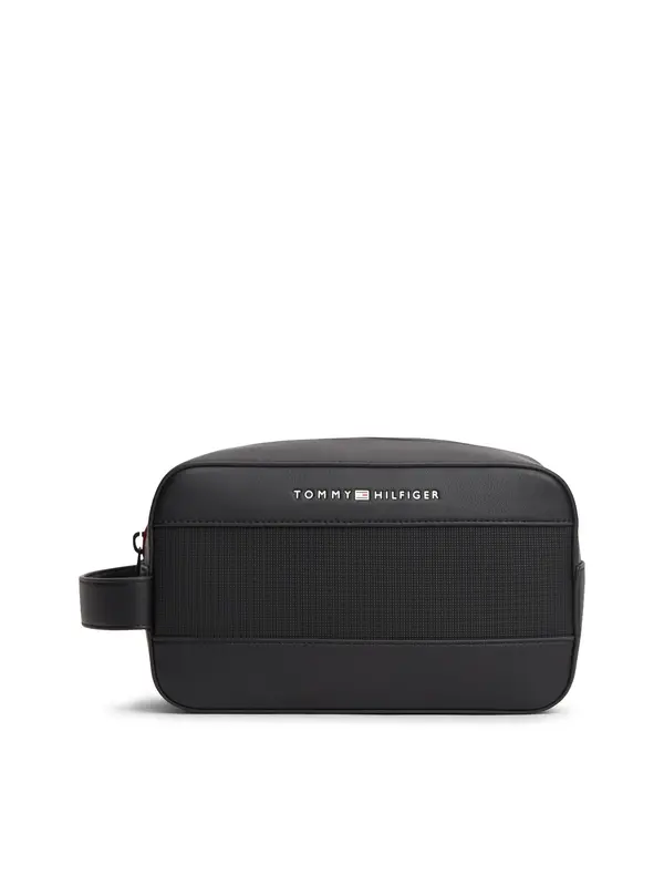 TOMMY HILFIGER TOMMY HILFIGER Toaletna torbica 'Foundation'  črna