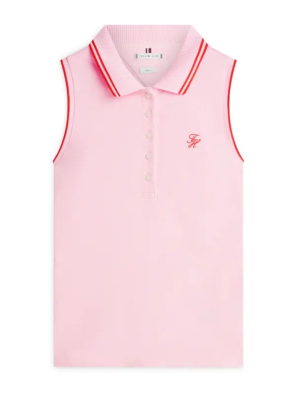 TOMMY HILFIGER TOMMY HILFIGER Top '1985'  roza / rdeča
