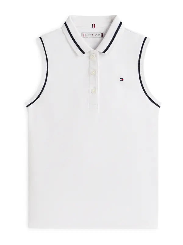 TOMMY HILFIGER TOMMY HILFIGER Top 'CLASSIC'  nočno modra / bela