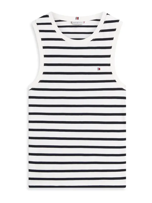 TOMMY HILFIGER TOMMY HILFIGER Top 'Cody'  mornarska / bela