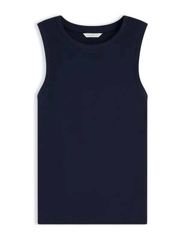 TOMMY HILFIGER TOMMY HILFIGER Top 'Stripe Slim Tank'  mornarska