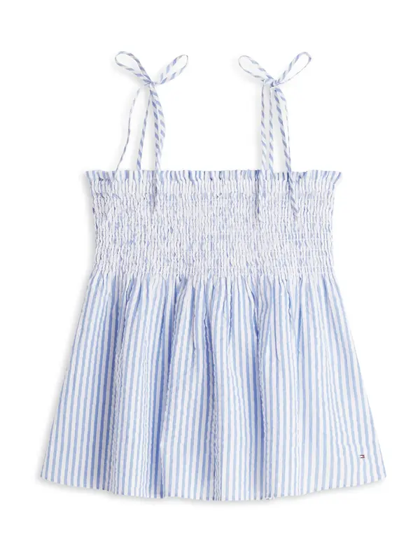 TOMMY HILFIGER TOMMY HILFIGER Top  svetlo modra / bela