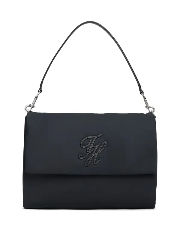 TOMMY HILFIGER TOMMY HILFIGER Torba za čez ramo  črna
