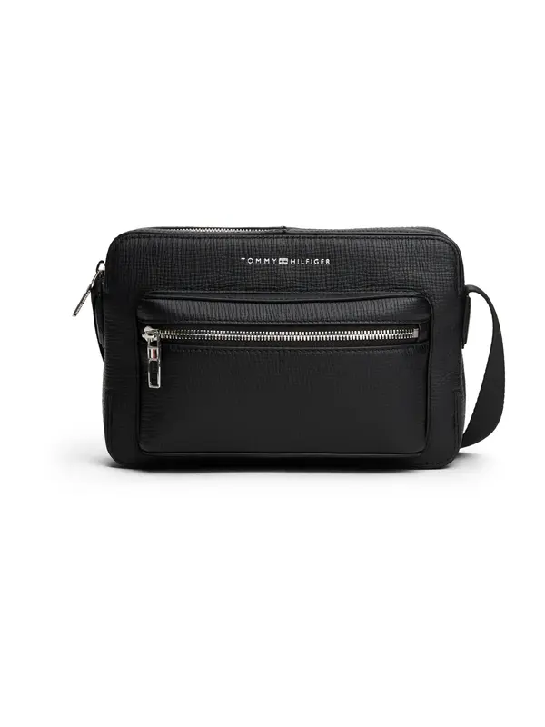 TOMMY HILFIGER TOMMY HILFIGER Torba za čez ramo  črna