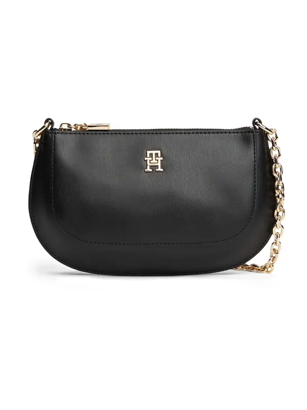 TOMMY HILFIGER TOMMY HILFIGER Torba za čez ramo  črna