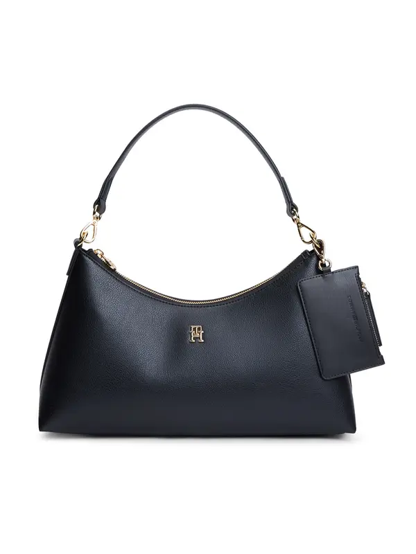 TOMMY HILFIGER TOMMY HILFIGER Torba za čez ramo  črna