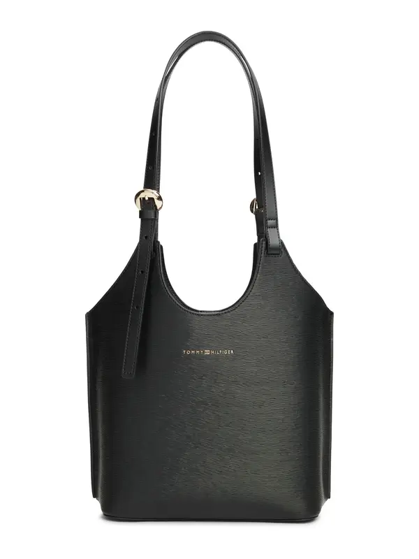 TOMMY HILFIGER TOMMY HILFIGER Torba za čez ramo  črna