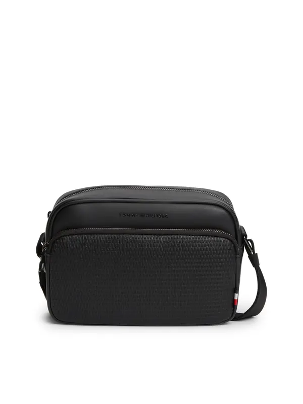 TOMMY HILFIGER TOMMY HILFIGER Torba za čez ramo  črna