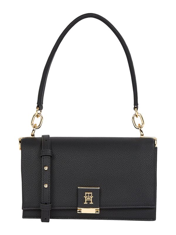TOMMY HILFIGER TOMMY HILFIGER Torba za čez ramo  črna