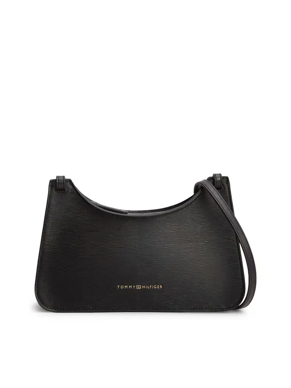 TOMMY HILFIGER TOMMY HILFIGER Torba za čez ramo  črna
