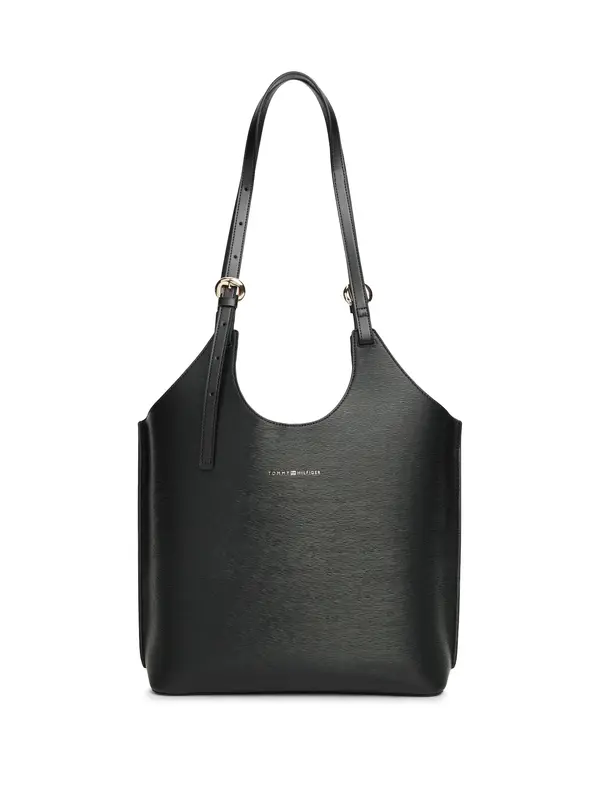 TOMMY HILFIGER TOMMY HILFIGER Torba za čez ramo  črna