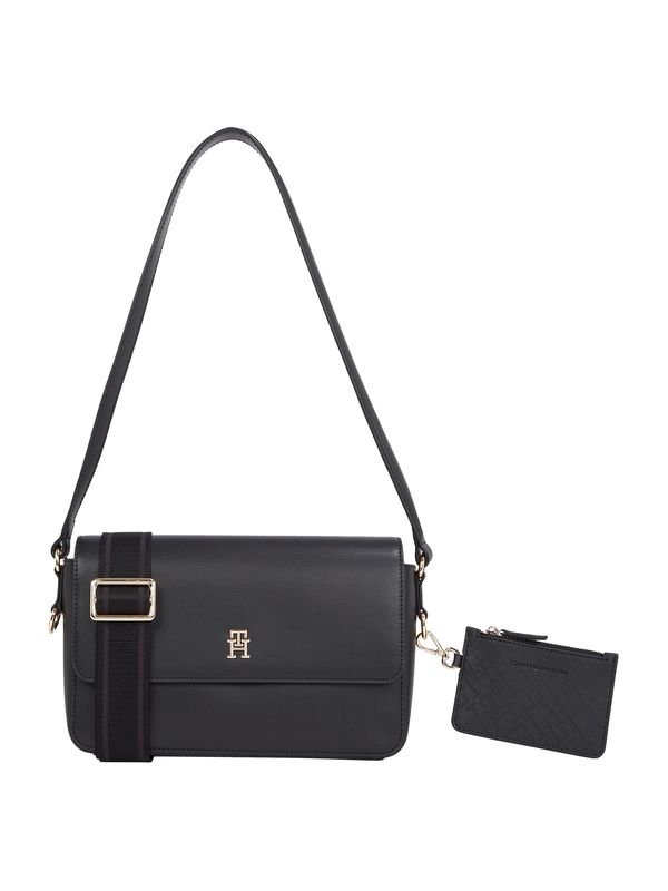 TOMMY HILFIGER TOMMY HILFIGER Torba za čez ramo 'DISTINCT'  črna