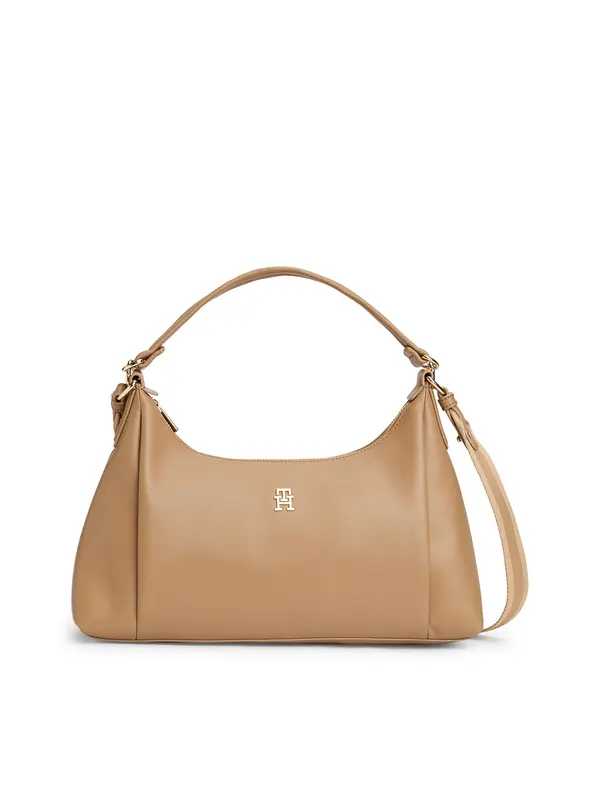 TOMMY HILFIGER TOMMY HILFIGER Torba za čez ramo 'ESSENTIAL'  pesek