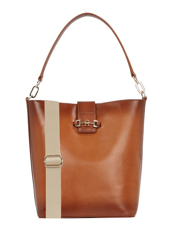 TOMMY HILFIGER TOMMY HILFIGER Torba za čez ramo 'HERITAGE'  karamel