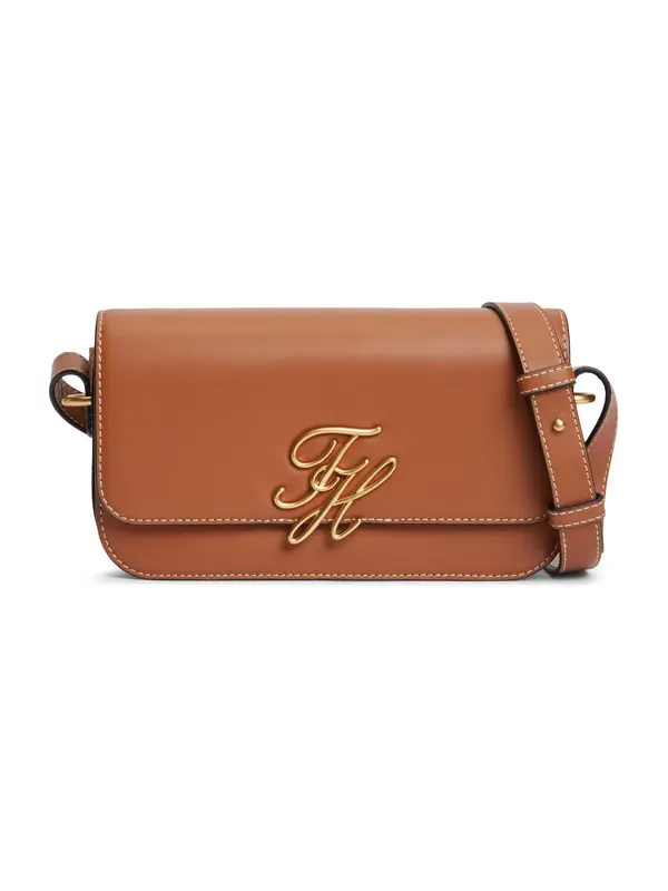 TOMMY HILFIGER TOMMY HILFIGER Torba za čez ramo  konjak
