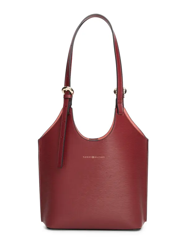TOMMY HILFIGER TOMMY HILFIGER Torba za čez ramo  kostanj rjava