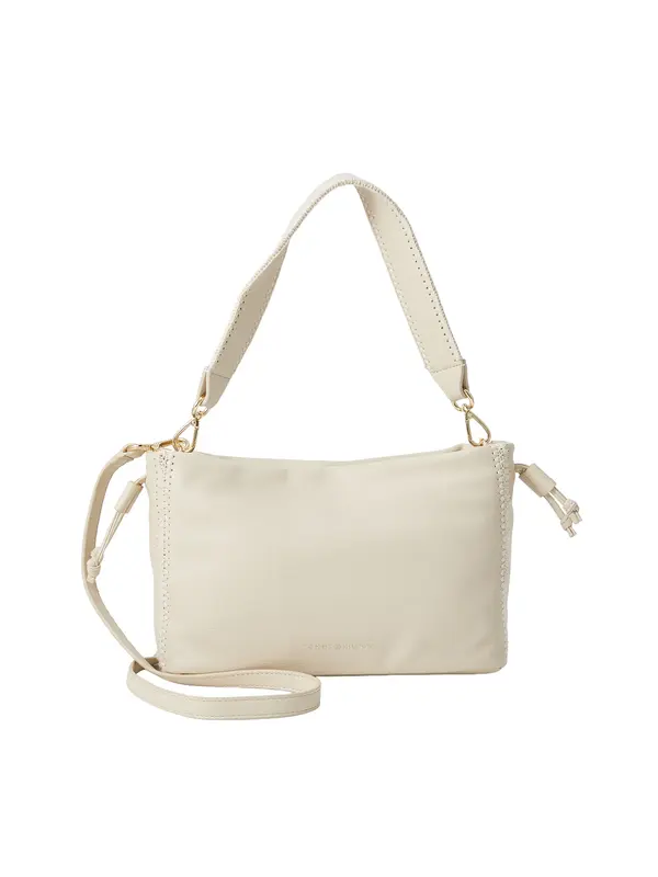 TOMMY HILFIGER TOMMY HILFIGER Torba za čez ramo  kremna
