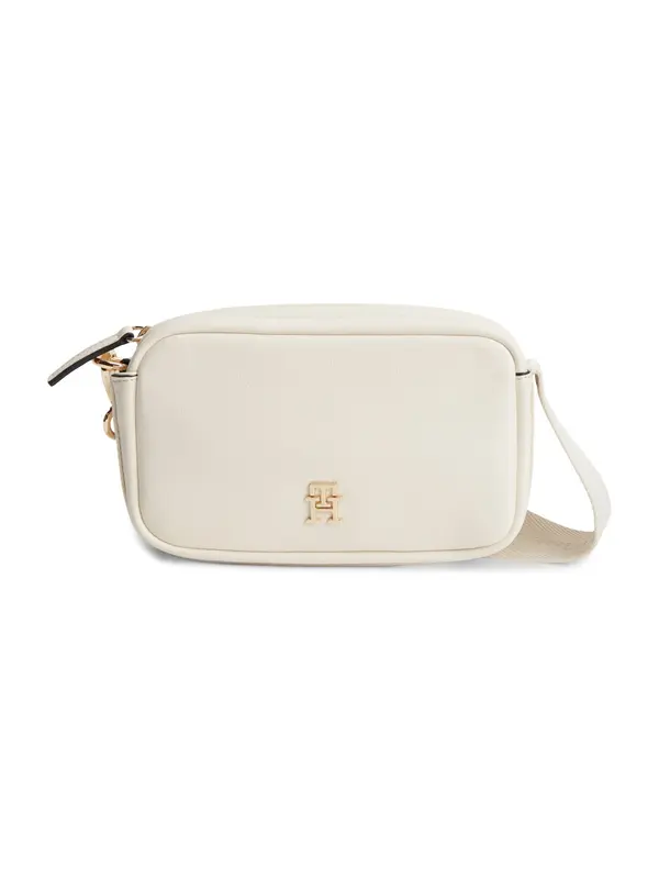 TOMMY HILFIGER TOMMY HILFIGER Torba za čez ramo 'Logo Tape Camera'  bež