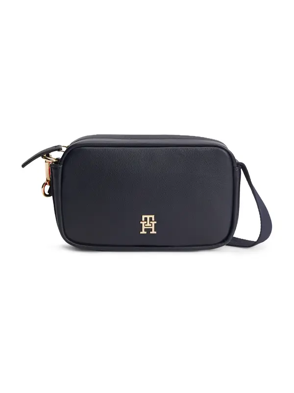 TOMMY HILFIGER TOMMY HILFIGER Torba za čez ramo 'Logo Tape Camera'  marine / rdeča / bela