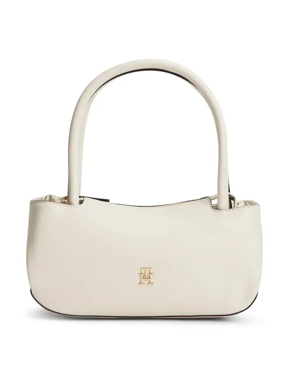 TOMMY HILFIGER TOMMY HILFIGER Torba za čez ramo 'Logo Tape Shoulder'  kremna