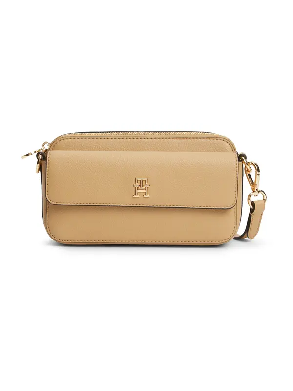 TOMMY HILFIGER TOMMY HILFIGER Torba za čez ramo  pesek