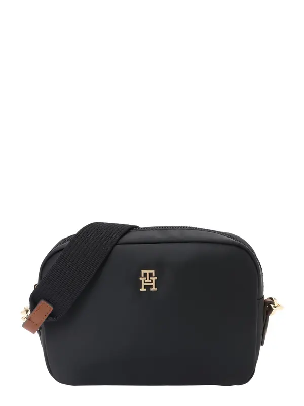 TOMMY HILFIGER TOMMY HILFIGER Torba za čez ramo 'Popette'  črna