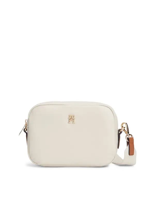 TOMMY HILFIGER TOMMY HILFIGER Torba za čez ramo 'Popette'  kremna