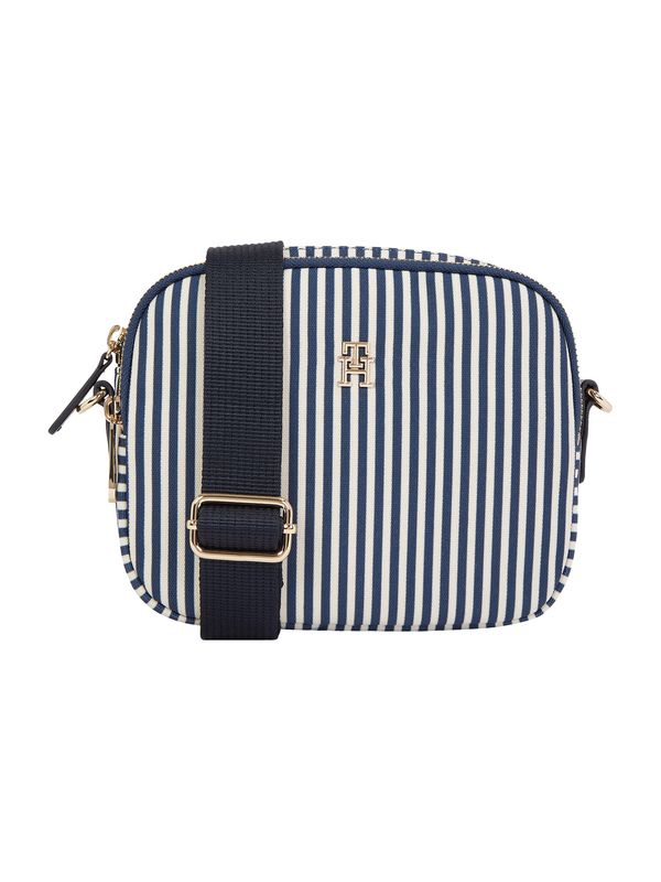 TOMMY HILFIGER TOMMY HILFIGER Torba za čez ramo 'POPPY SUMMER'  modra / bela