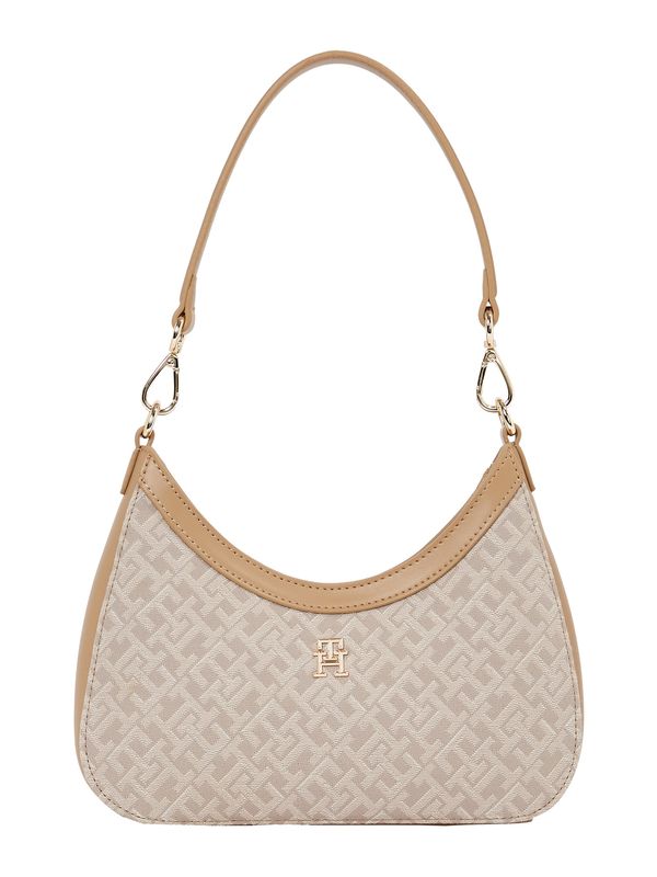 TOMMY HILFIGER TOMMY HILFIGER Torba za čez ramo  siva / kaki / off-bela