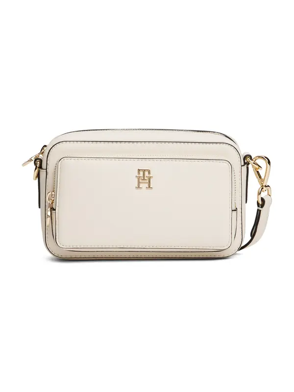 TOMMY HILFIGER TOMMY HILFIGER Torba za čez ramo  slonovina