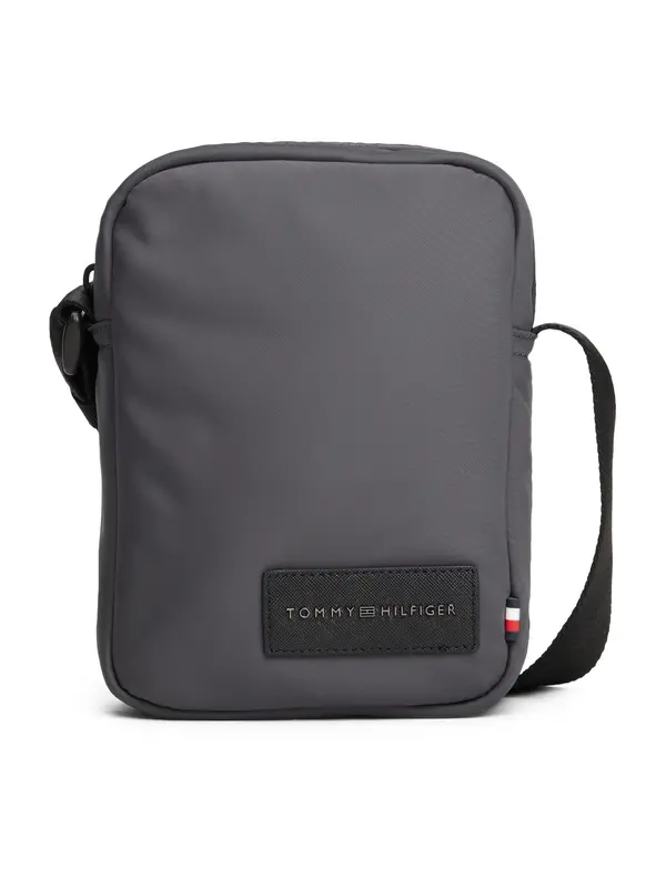 TOMMY HILFIGER TOMMY HILFIGER Torba za čez ramo  temno siva