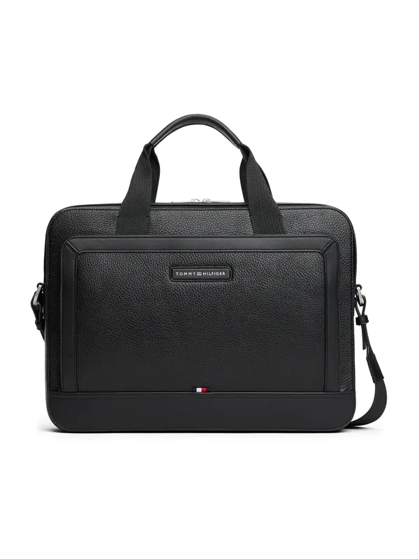 TOMMY HILFIGER TOMMY HILFIGER Torbe za prenosnik  črna