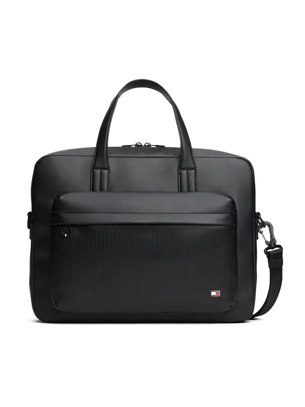 TOMMY HILFIGER TOMMY HILFIGER Torbe za prenosnik  črna