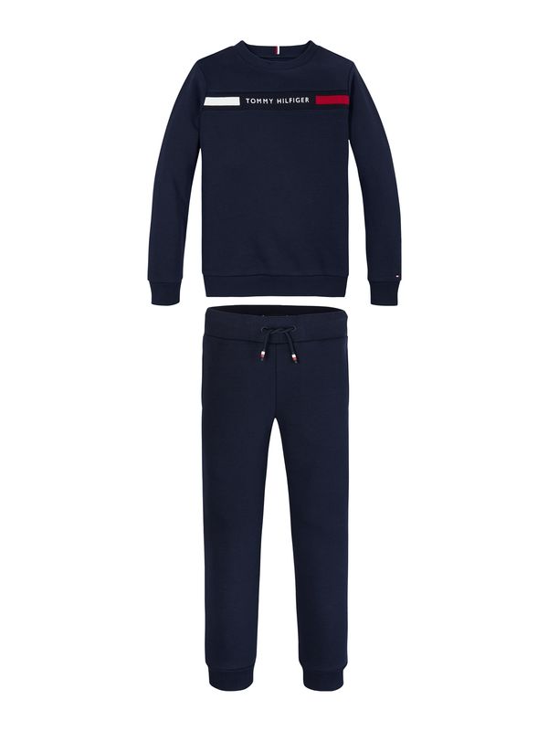 TOMMY HILFIGER TOMMY HILFIGER Trenirka za tek  temno modra / rdeča / bela