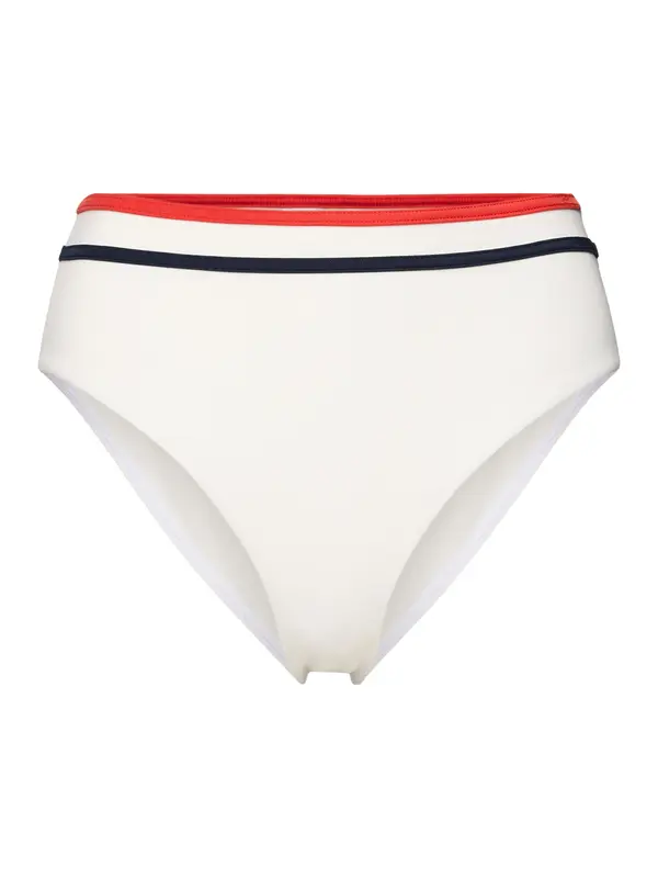 Tommy Hilfiger Underwear Tommy Hilfiger Underwear Bikini hlačke 'CHEEKY'  mornarska / rdeča / bela