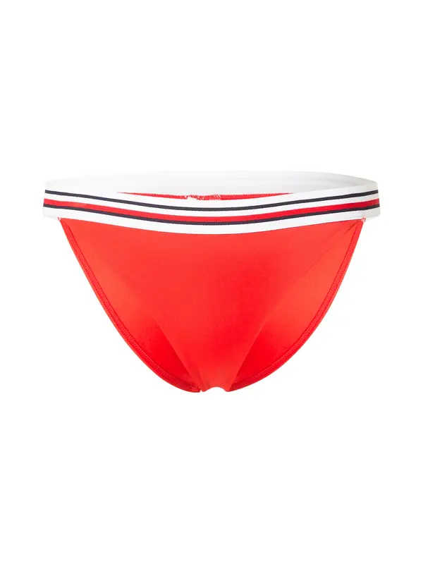 Tommy Hilfiger Underwear Tommy Hilfiger Underwear Bikini hlačke 'CHEEKY'  neonsko oranžna / črna / bela