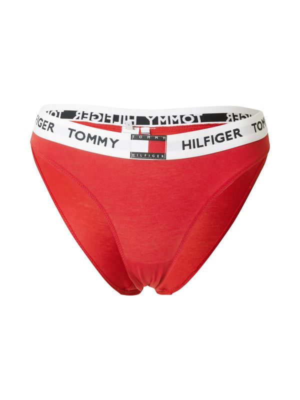 Tommy Hilfiger Underwear Tommy Hilfiger Underwear Bikini hlačke 'CLASSIC'  mornarska / rdeča / bela