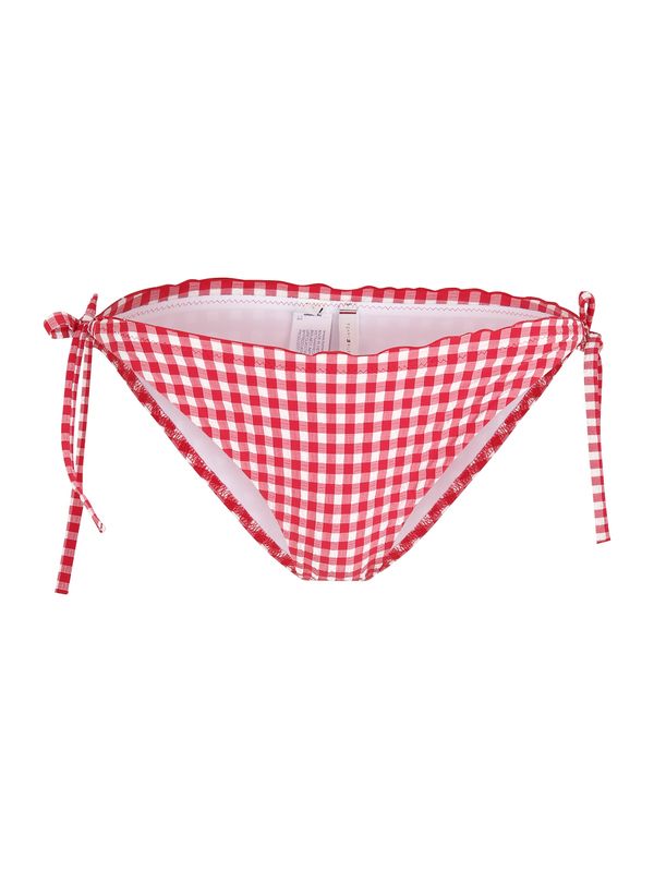 Tommy Hilfiger Underwear Tommy Hilfiger Underwear Bikini hlačke  ognjeno rdeča / bela