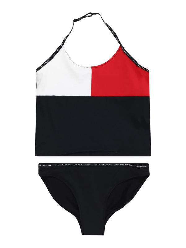 Tommy Hilfiger Underwear Tommy Hilfiger Underwear Bikini  nočno modra / svetlo rdeča / bela