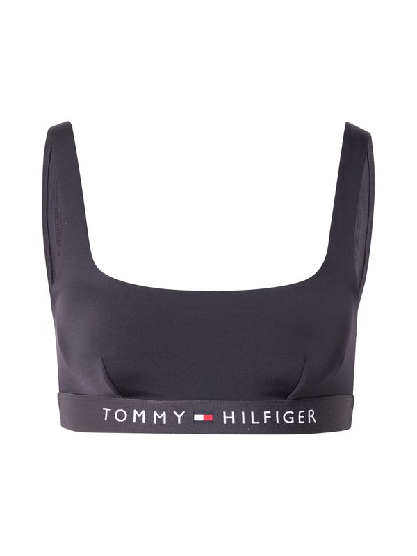 Tommy Hilfiger Underwear Tommy Hilfiger Underwear Bikini zgornji del  črna / bela