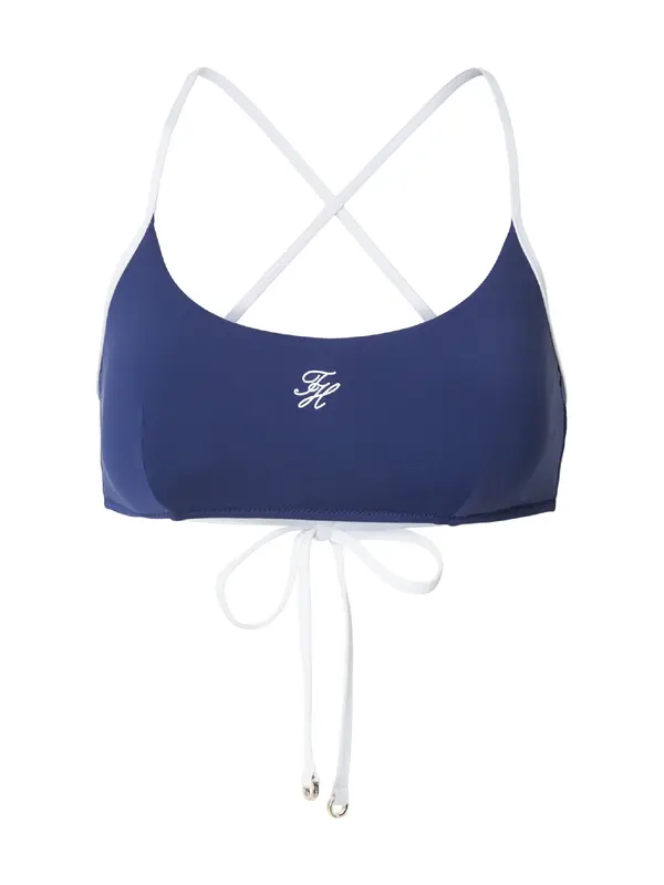 Tommy Hilfiger Underwear Tommy Hilfiger Underwear Bikini zgornji del  temno modra / bela