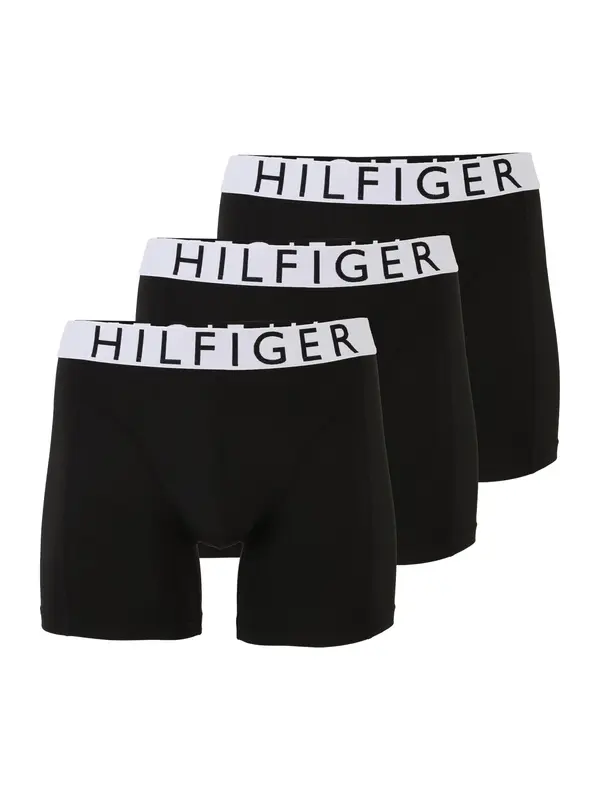 Tommy Hilfiger Underwear Tommy Hilfiger Underwear Boksarice  črna / bela