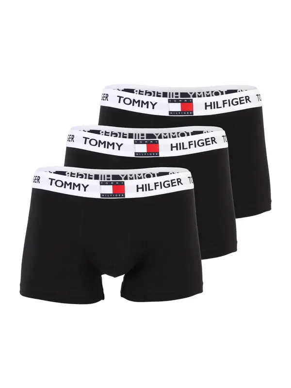 Tommy Hilfiger Underwear Tommy Hilfiger Underwear Boksarice  črna / bela