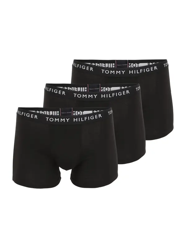 Tommy Hilfiger Underwear Tommy Hilfiger Underwear Boksarice 'Essential'  črna / bela