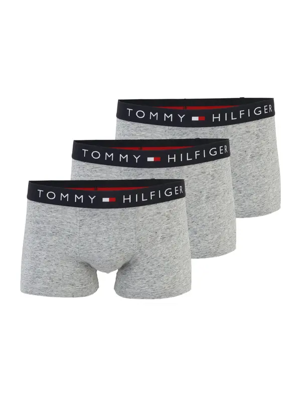 Tommy Hilfiger Underwear Tommy Hilfiger Underwear Boksarice 'Essential'  marine / pegasto siva / rdeča / bela