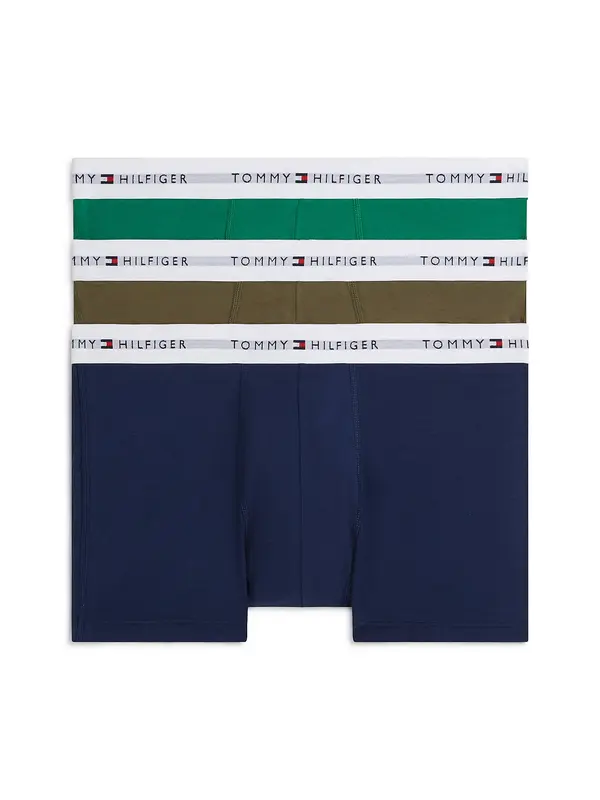Tommy Hilfiger Underwear Tommy Hilfiger Underwear Boksarice 'Essential'  mornarska / kaki / jelka / bela