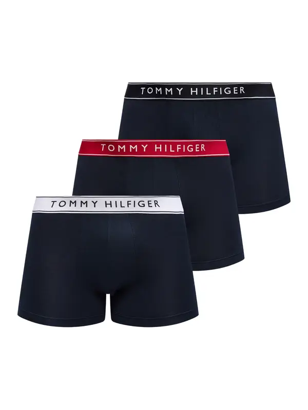 Tommy Hilfiger Underwear Tommy Hilfiger Underwear Boksarice 'Essential'  rdeča / črna / bela